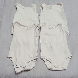 Carter's Classic White Bodysuits Set